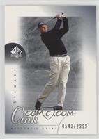 Authentic Stars - Stewart Cink #/2,999