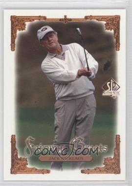 2001 SP Authentic - [Base] #99 - Fairway Greats - Jack Nicklaus