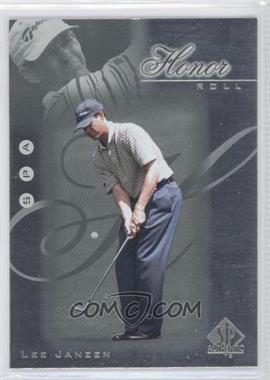 2001 SP Authentic - Honor Roll #HR14 - Lee Janzen