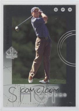 2001 SP Authentic - Shot Makers #S3 - Sergio Garcia