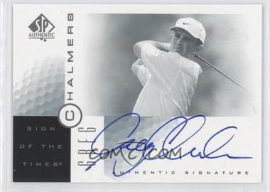 2001 SP Authentic - Sign of the Times #GC - Greg Chalmers