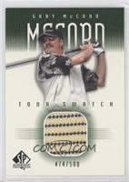 Gary McCord #/500