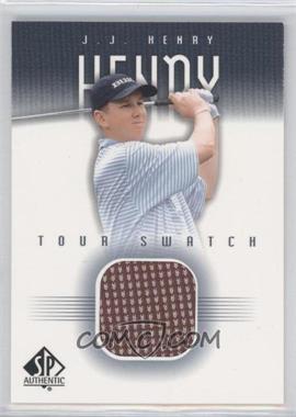 2001 SP Authentic - Tour Swatch #JJ-TS - J.J. Henry