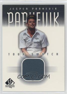 2001 SP Authentic - Tour Swatch #JP-TS - Jesper Parnevik