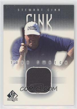 2001 SP Authentic - Tour Swatch #SC-TS - Stewart Cink