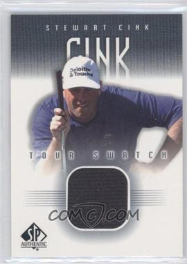 2001 SP Authentic - Tour Swatch #SC-TS - Stewart Cink