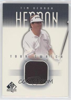 2001 SP Authentic - Tour Swatch #TH-TS - Tim Herron