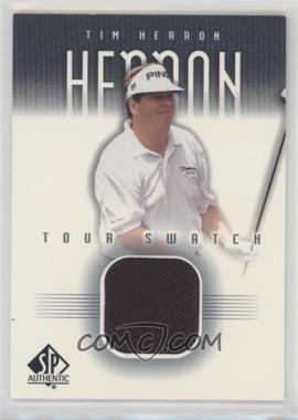 2001 SP Authentic - Tour Swatch #TH-TS - Tim Herron