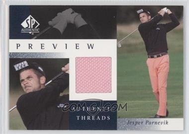 2001 SP Authentic Preview - Authentic Threads #JP-AT - Jesper Parnevik