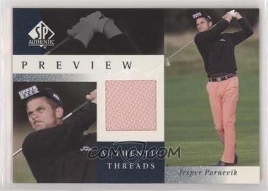 2001 SP Authentic Preview - Authentic Threads #JP-AT - Jesper Parnevik