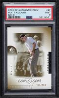 Authentic Stars - Matt Kuchar [PSA 9 MINT] #/250