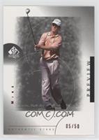 Authentic Stars - Mike Weir #/50