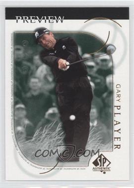 2001 SP Authentic Preview - [Base] #14 - Gary Player