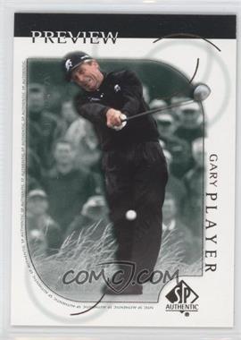 2001 SP Authentic Preview - [Base] #14 - Gary Player