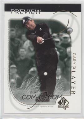 2001 SP Authentic Preview - [Base] #14 - Gary Player
