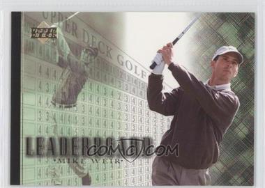 2001 Upper Deck - [Base] #101 - Leaderboard - Mike Weir