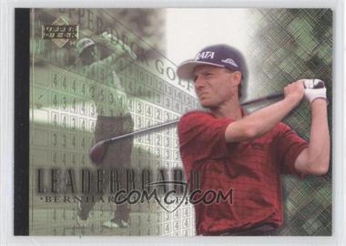 2001 Upper Deck - [Base] #105 - Leaderboard - Bernhard Langer