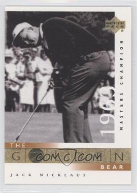 2001 Upper Deck - [Base] #107 - The Golden Bear - Jack Nicklaus