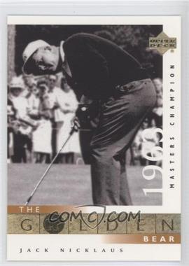 2001 Upper Deck - [Base] #107 - The Golden Bear - Jack Nicklaus