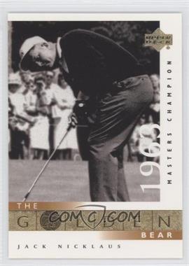 2001 Upper Deck - [Base] #107 - The Golden Bear - Jack Nicklaus