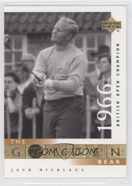 2001 Upper Deck - [Base] #111 - The Golden Bear - Jack Nicklaus