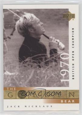 2001 Upper Deck - [Base] #113 - The Golden Bear - Jack Nicklaus