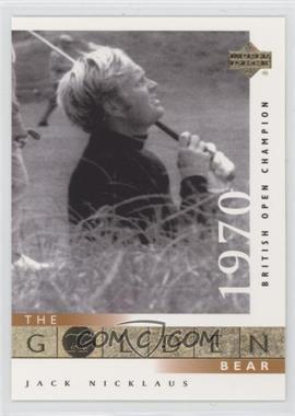 2001 Upper Deck - [Base] #113 - The Golden Bear - Jack Nicklaus