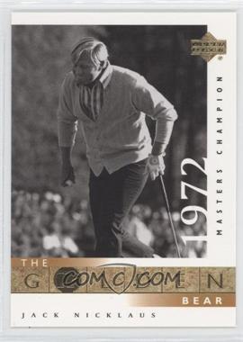 2001 Upper Deck - [Base] #115 - The Golden Bear - Jack Nicklaus