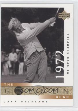 2001 Upper Deck - [Base] #116 - The Golden Bear - Jack Nicklaus