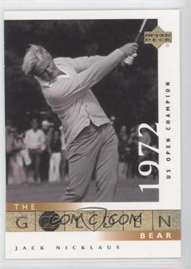 2001 Upper Deck - [Base] #116 - The Golden Bear - Jack Nicklaus