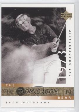 2001 Upper Deck - [Base] #117 - The Golden Bear - Jack Nicklaus