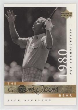 2001 Upper Deck - [Base] #122 - The Golden Bear - Jack Nicklaus