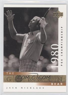 2001 Upper Deck - [Base] #122 - The Golden Bear - Jack Nicklaus