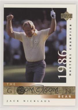 2001 Upper Deck - [Base] #123 - The Golden Bear - Jack Nicklaus