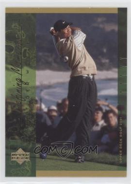 2001 Upper Deck - [Base] #124 - Defining Moments - Tiger Woods