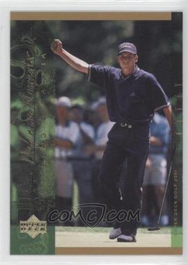 2001 Upper Deck - [Base] #132 - Defining Moments - Sergio Garcia