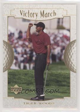 2001 Upper Deck - [Base] #151 - Victory March - Tiger Woods [EX to NM]
