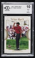 Victory March - Tiger Woods [BCCG 10 Mint or Better]