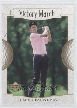 2001 Upper Deck - [Base] #153 - Victory March - Jesper Parnevik