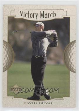 2001 Upper Deck - [Base] #165 - Victory March - David Duval