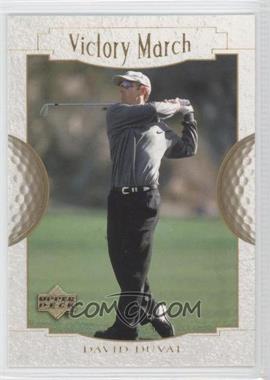 2001 Upper Deck - [Base] #165 - Victory March - David Duval