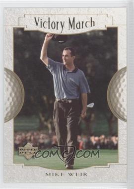 2001 Upper Deck - [Base] #166 - Victory March - Mike Weir