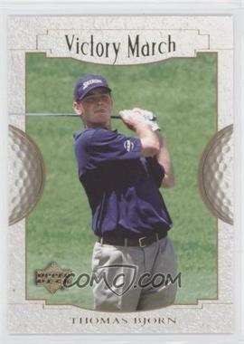 2001 Upper Deck - [Base] #170 - Victory March - Thomas Bjorn