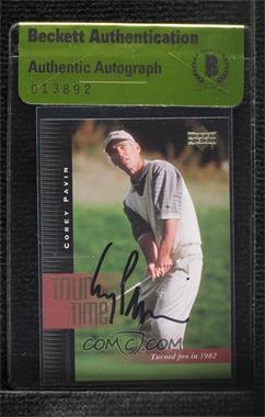 2001 Upper Deck - [Base] #193 - Tour Time - Corey Pavin [BAS Authentic]