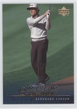 2001 Upper Deck - [Base] #56 - Legends - Bernhard Langer