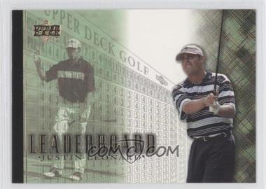 2001 Upper Deck - [Base] #94 - Leaderboard - Justin Leonard