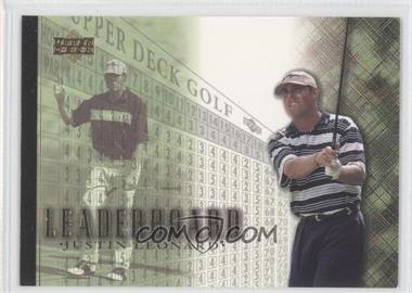 2001 Upper Deck - [Base] #94 - Leaderboard - Justin Leonard