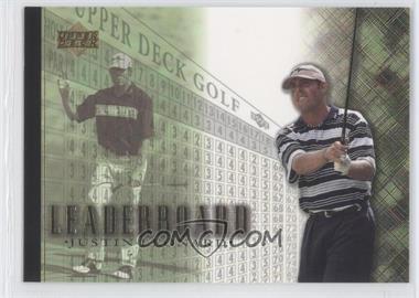 2001 Upper Deck - [Base] #94 - Leaderboard - Justin Leonard