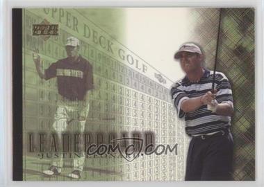 2001 Upper Deck - [Base] #94 - Leaderboard - Justin Leonard