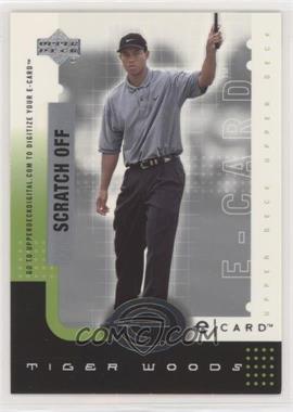 2001 Upper Deck - E-card #E-TW - Tiger Woods